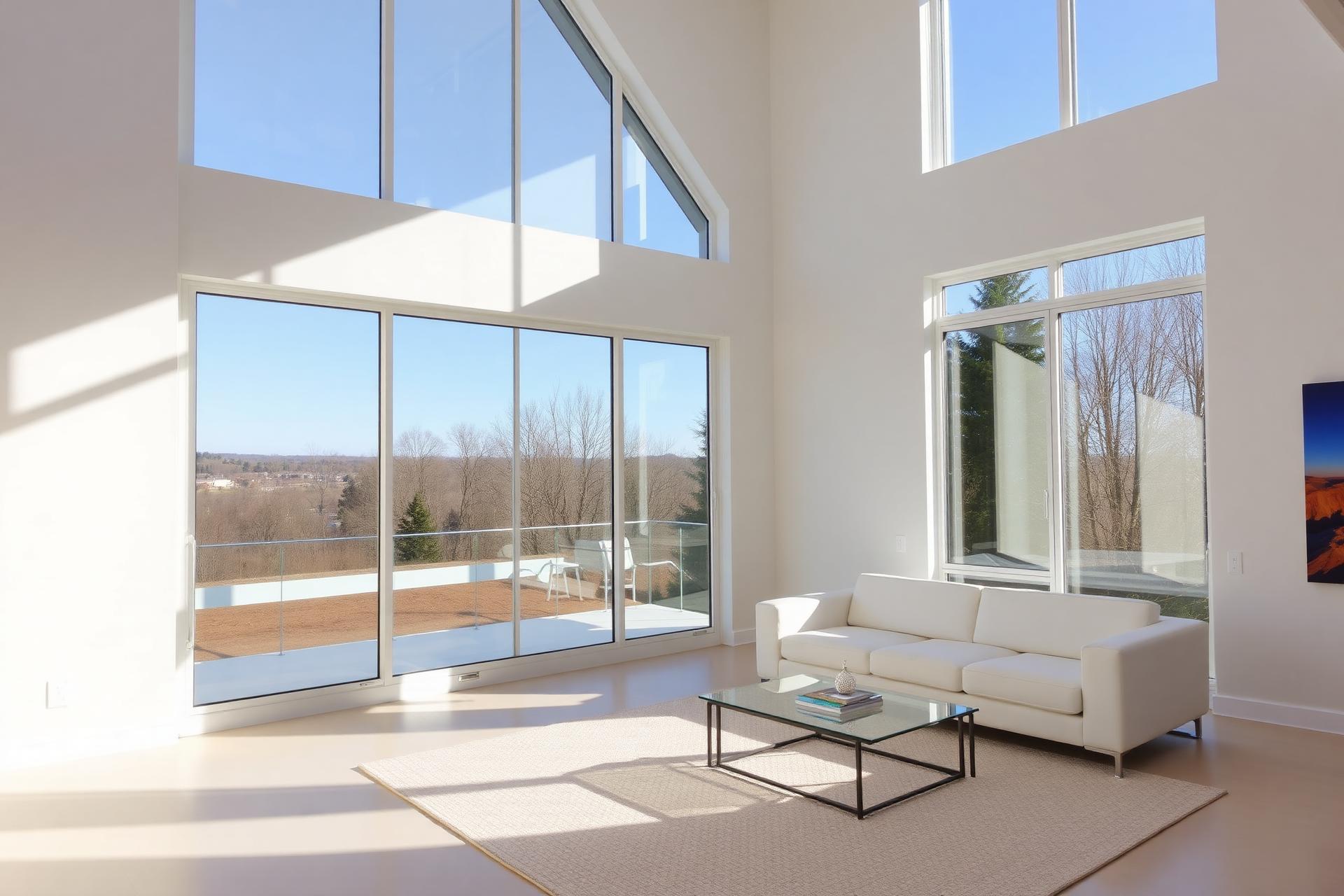 Professionally cleaned modern interior in Melbourne